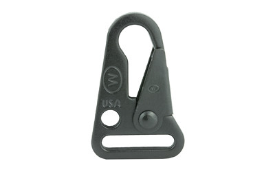 Blue Force Gear Mount  HK Hook  Fits 1"" Webbing  Black" HK-100