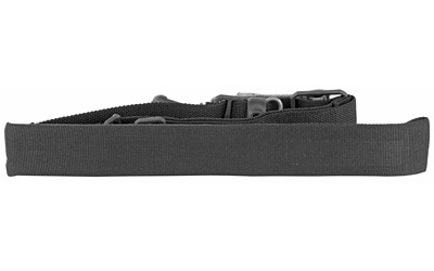 Blue Force Gear Vickers 221 Sling  Padded  2-To-1 Point Sling  Black  RED Swivel  Molded Acetal Adjuster VCAS-2TO1-RED-200-BK