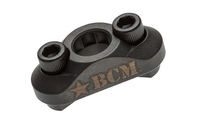 Bravo Company MLOK Rail QD Sling Mount  Sling Swivel  Black  Fits Mlok  Low Profile QD Sling Mount  Matte BCM-MCMR-SM