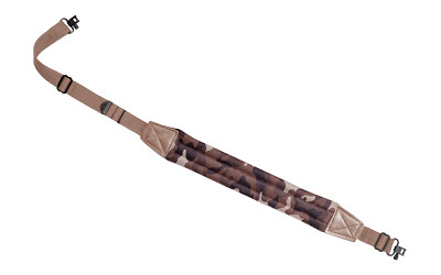 Bulldog Cases DLX Rifle Sling  1" Wide  Nylon  Throwback Camo  Includes Quick Release Swivels BD810TBC
