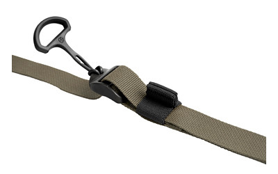 Edgar Sherman Design ESD Sling  2-Point Combat Sling  1" Webbing  Polymer Hardware  Matte Finish  Ranger Green and Black ESD-SL-RGB
