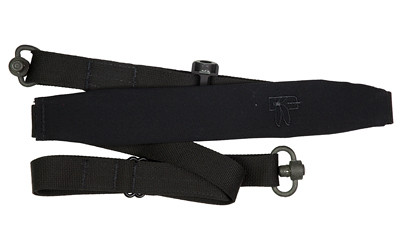 Haley Strategic Partners D3  Padded Sling  Single or Two Point  Includes Two QD Swivels and Single Hand Quick Adjustment System  Black SLG_D3-1-1-BLK