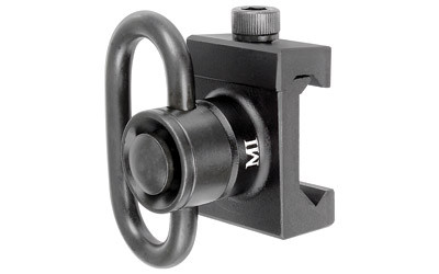 Midwest Industries Heavy Duty Front Sling Adapter  Fits Picatinny  Quick Detach  Black MCTAR-08HD