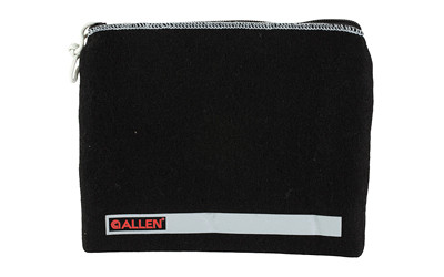 Allen Company Locking Pistol Pouch  Compact  9"x7"  Fleece  Black 3628