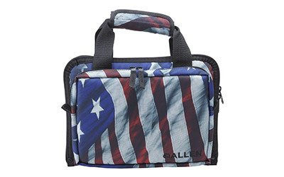 Allen Company Victory Duplex Double Handgun Case  American Flag Finish  Endura Fabric 7609