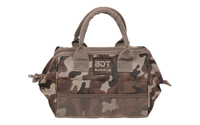 Bulldog Cases BDT Tactical Ammo & Accessory Range Bag  12"x8"x10"  Nylon  Throwback Camo BDT405TBC