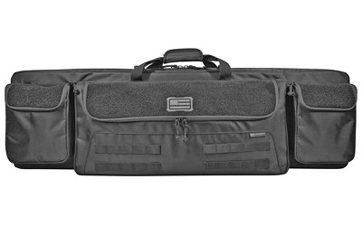 Evolution Outdoor Tactical 1680 Series  Tactical Double Rifle Case  Black Color  42"  1680 Denier Polyester 51286-EV