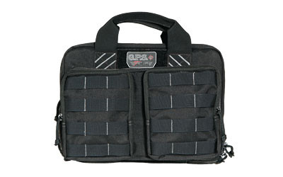 GPS Tactical  Range Bag  Black  Soft  Up To 6 Pistols  2 Removable Pouches GPS-T1311PCB