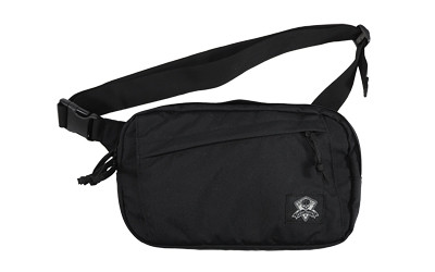 Grey Ghost Gear Crossbody Bag  Nylon Construction  Matte Finish  Black GTG5942-2