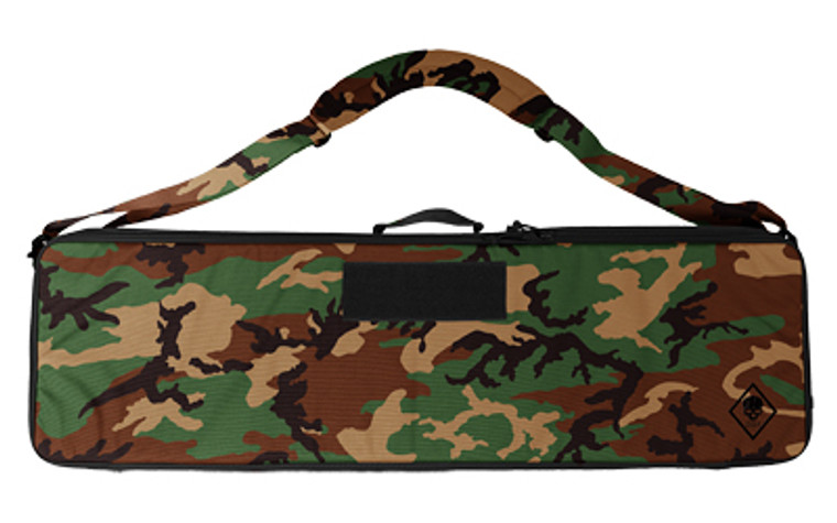 Grey Ghost Gear Rifle Case  Bag  Nylon Construction  38"x11"x4"  Matte Finish  M81 Woodland 6021-3
