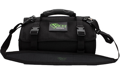 Sticky Holsters Roll Out Range Bag  Nylon Construction  Black  Includes (1) Small Pouch  (1) Medium Pouch  and (1) Large Pouch RORB