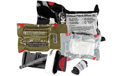 North American Rescue Individual Patrol Officer Kit (IPOK)  Medical Kit 80-0167