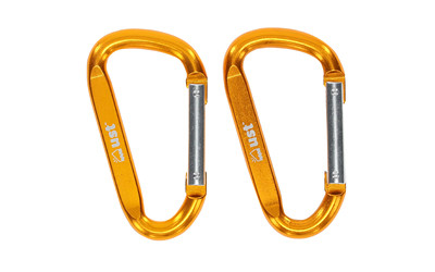 UST - Ultimate Survival Technologies 8cm Carabiner  Pack of 2  Assorted Colors 1156925