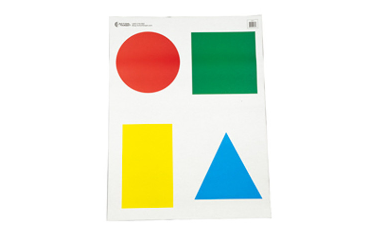 Action Target Discretionary Command Training Target V1  19" x 25"  100 Per Box DT-1-100
