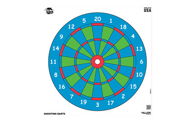 Allen Company Plinking the Day Away EZ Aim  Paper Target  9 Pack  12"x12"  Assorted Colors 15638