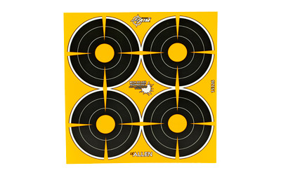 Allen Company EZ AIM Adhesive  Bullseye  3"  12 Sheets 15326