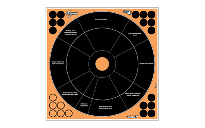 Allen Company EZ AIM Adhesive  Handgun Trainer  12"X12"  5 Pack 15248