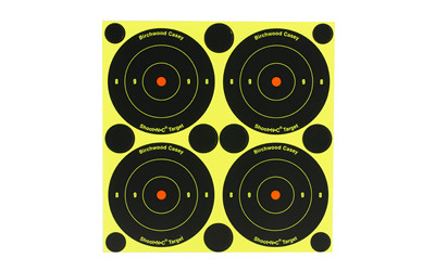Birchwood Casey Shoot-N-C Target  Round Bullseye  3"  48 Targets BC-34315
