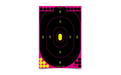 Birchwood Casey Shoot-N-C Target  Silhouette Pink  12x18  5 Targets  Pink BC-34635