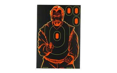 Birchwood Casey Shoot-N-C 12" x 18" Bad Guy Target  5 Pack BC-34645