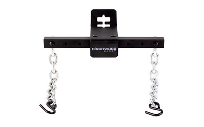 Birchwood Casey T-Post Gong Mount  Black  Steel Target Not Included BC-TPGTM