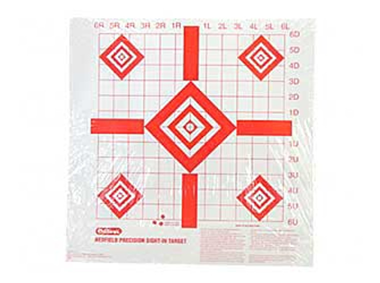 Champion Traps & Targets Redfield Style Precision Sight-In Target  16"x16"  100/Pack 47387 Champion Traps & Targets Redfield Style Precision Sight-In Target  16"x16"  100/Pack 47387