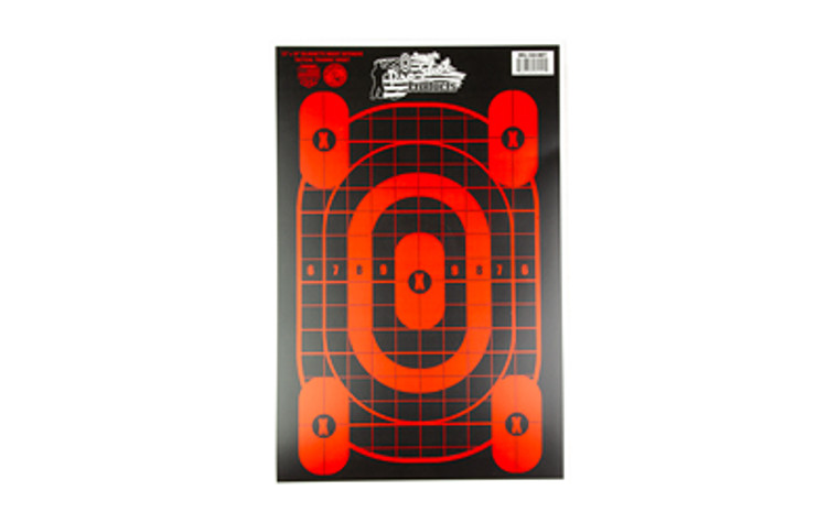 Pro-Shot Products Silhouette Insert  Defensive Tactical Training Target  12"X18"  4 Pack SILH-INDTT-4PK