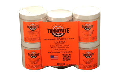 Tannerite Half Brick  Target  1/2 Pound  4 Pack 1/2 BR