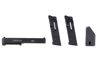 Advantage Arms Conversion Kit  17-22G4MOD-CA  22 LR  4.49" Barrel  For Glock 17/22 Gen 4  Optics Ready  Matte Finish  Black  Fixed Sights  10 Rounds  2 Magazines  Includes Range Bag AAC17-22G4MOD-CA