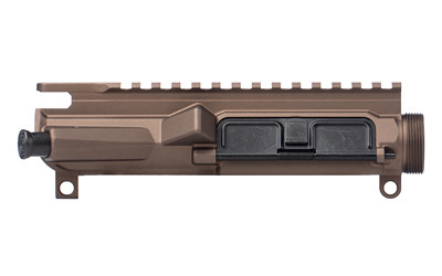 Aero Precision M4E1  Assembled Upper Receiver  Anodized Finish  Kodiak Brown  Fits AR15 APAR700222AC