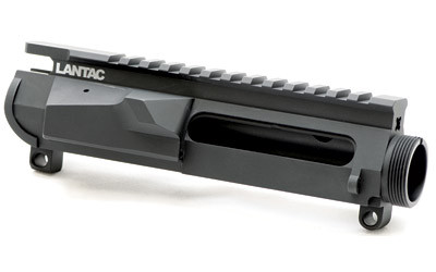 LanTac USA LLC Upper Advanced Receiver  Milspec Type3  Class2 Deep Black Hardcoat Anodized  Includes CP-R360 DomedHead Cam Pin  Billet 7075-T6 Aluminum LA00221