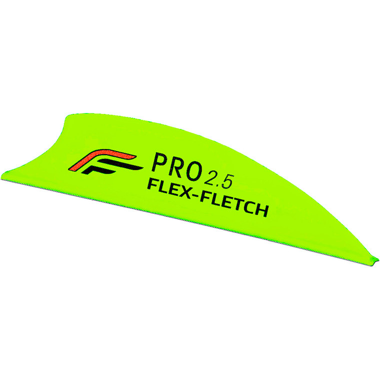 Flex Fletch - Flex Fletch Pro 2.5 Vanes Flo Yellow 2.5 in. 36 pk.