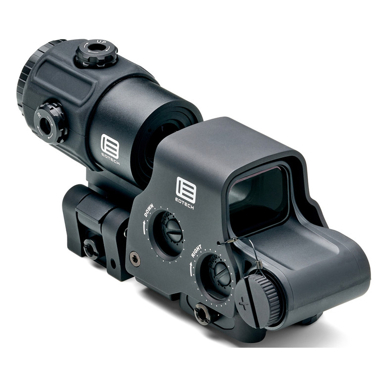 EOTech - EOTech HHS VI Complete Weapon Sight System Black EXPS3-2 HWS Sight and G43 Magnifier