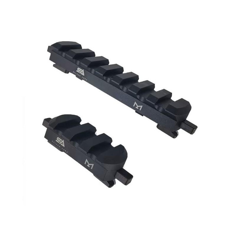 Sylvan Arms 2 Piece QD Rail Combo Black - RC100