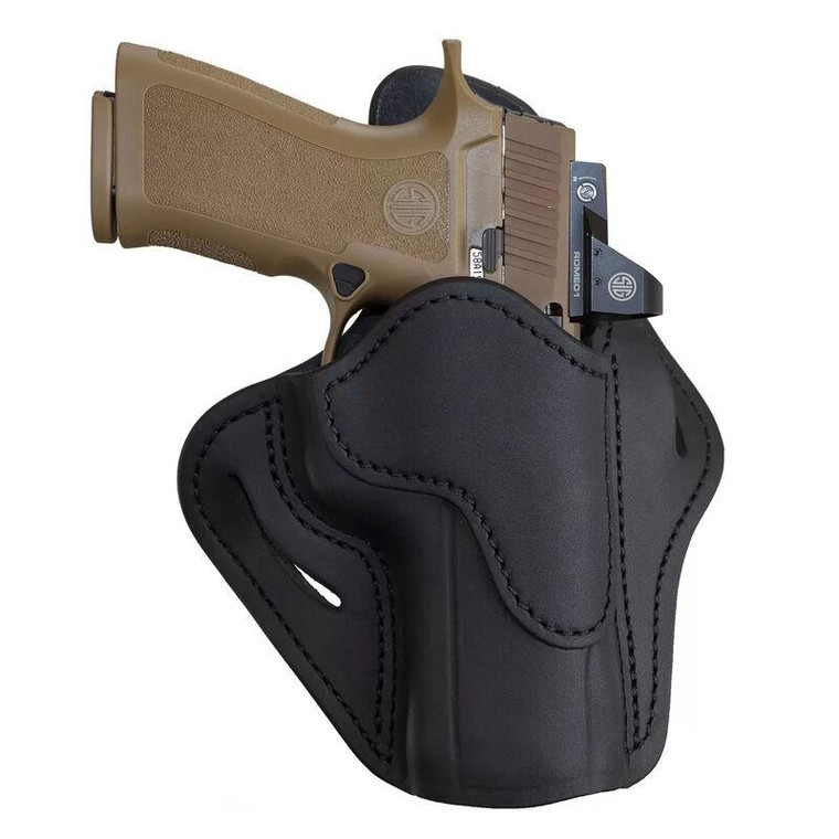 1791 Optic Ready Belt Holster Size 2.4 Stealth Black RH - OR-BH2.4-SBL-R
