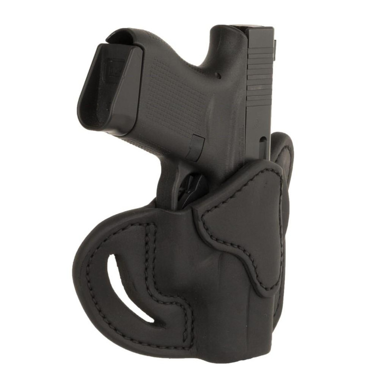 1791 Optic Ready Belt Holster Size Compact Stealth Black RH - OR-BHC-SBL-R