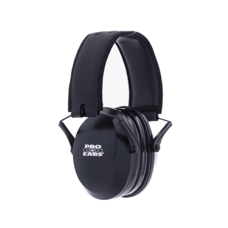 Pro Ears Ultra Gel Black 22 Passive Earmuffs 22dB Black - PEUG22