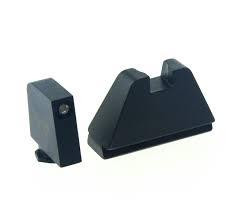 5XL Tall Green Tritium Black Outline .407/FlatBlack .507 for most Glocks - GL-812