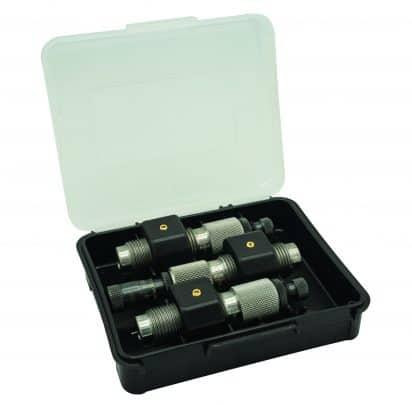 Frankford Arsenal 3-Pack Die Blocks W/Box fits Frankford Arsenal Single Stage Press (Item PH1097879) - 1097880