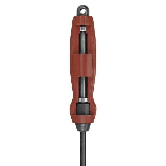 Tipton Deluxe 1-Piece Carbon Fiber Cleaning Rod .22-26 Cal 26" Red - 216411R