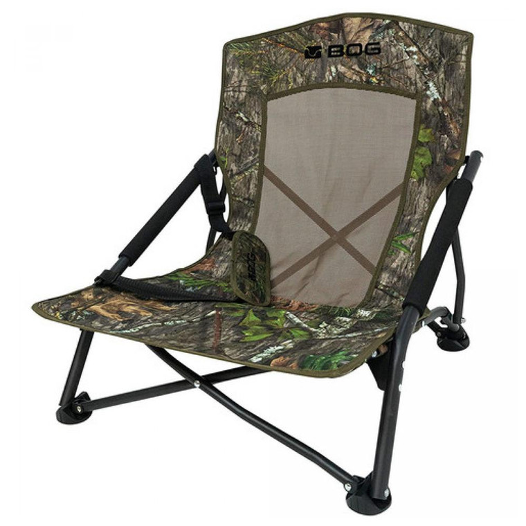 BOG Low Pro Turkey Camo Chair Mossy Oak Obsession - 1134444
