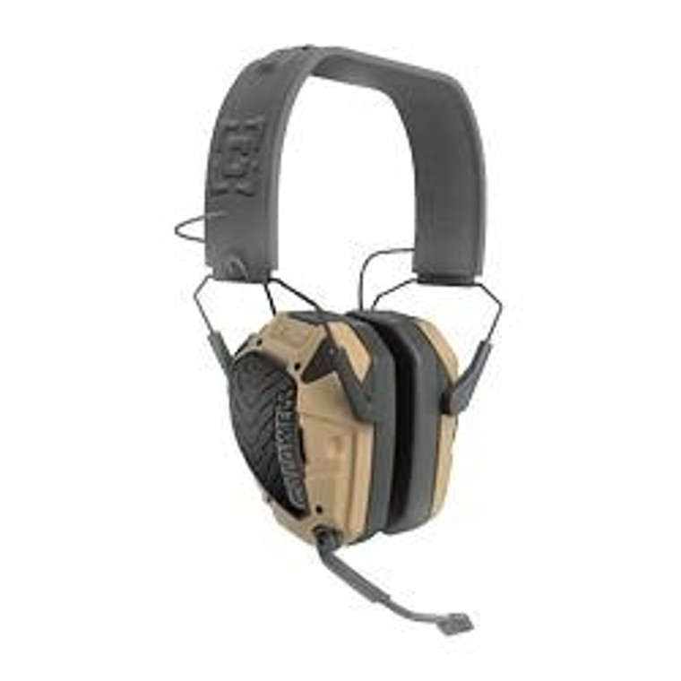 Caldwell EMax Pro Series Electronic Ear Muffs 30dB BT Tan Two Way Communication - 1136235 Caldwell EMax Pro Series Electronic Ear Muffs 30dB BT Tan Two Way Communication - 1136235