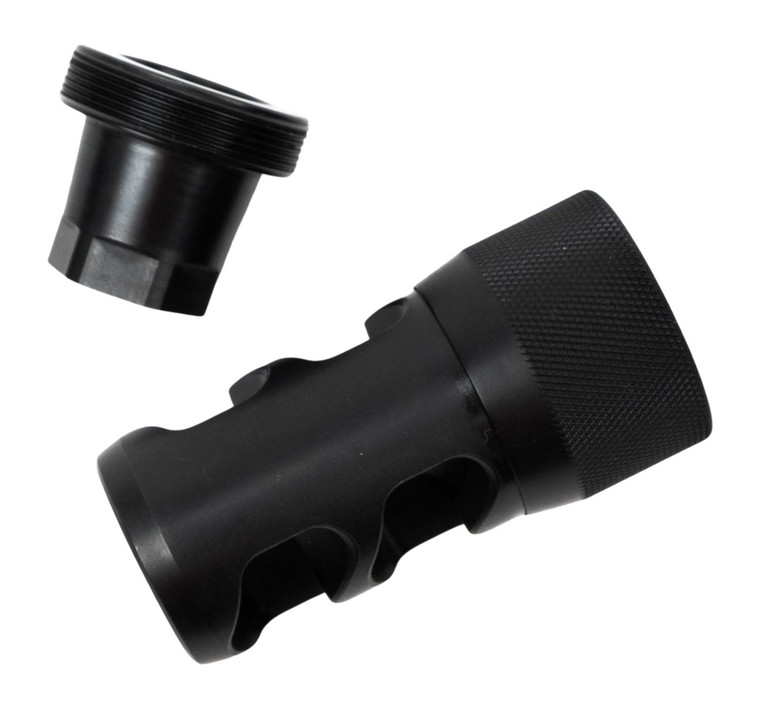 Area 419 Hellfire 2P-Self Timing Muzzle Brake w/ Adapter 223/6mm 1/2-28 - 419HF2P-223-1228