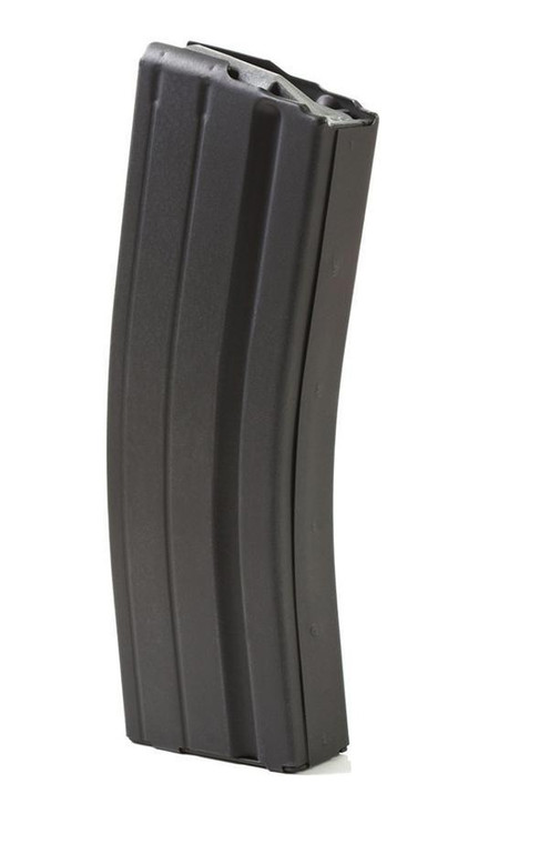 ASC AR Family Rifle Magazine Grey Follower 6.8 SPC Black Stainless Steel 25/rd - 25-68-SS-BM-G-ASC