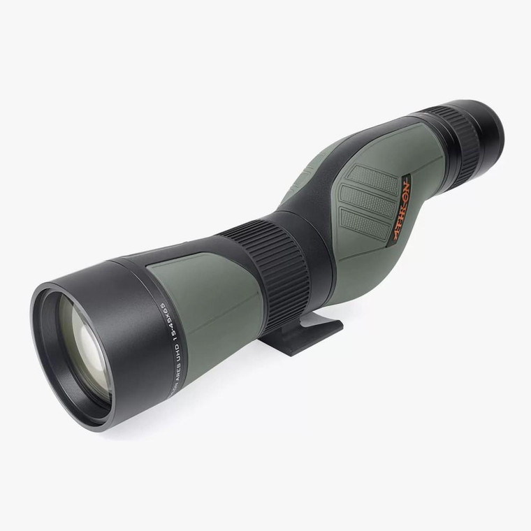 Athlon Ares G2 UHD Spotting Scope 15-45x65 Green Straight Angle - 312004