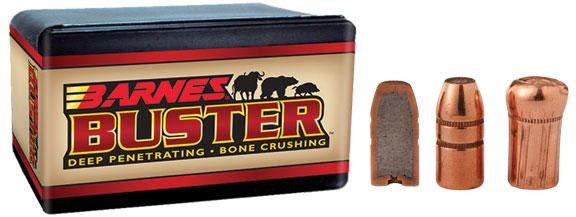 Barnes Buster Hunting Bullets for Handguns & Lever Rifles .44 Mag .429" 300 gr FNFB 50/ct - 30545