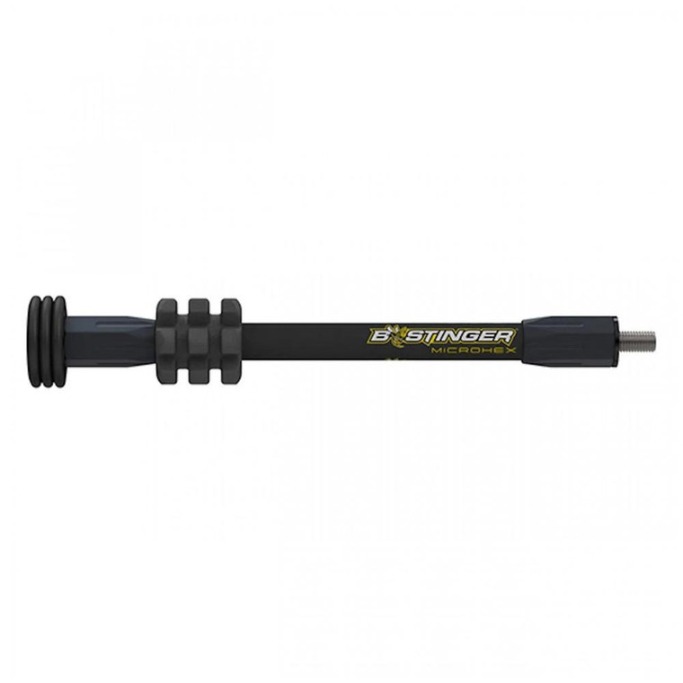 Bee Stinger MicroHex 8in Matte Black - MHX08MB