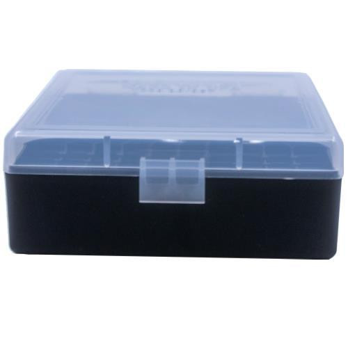 Berry's Ammo Box #003 - .38/.357 cal 100/rd Clear/Black - 15382