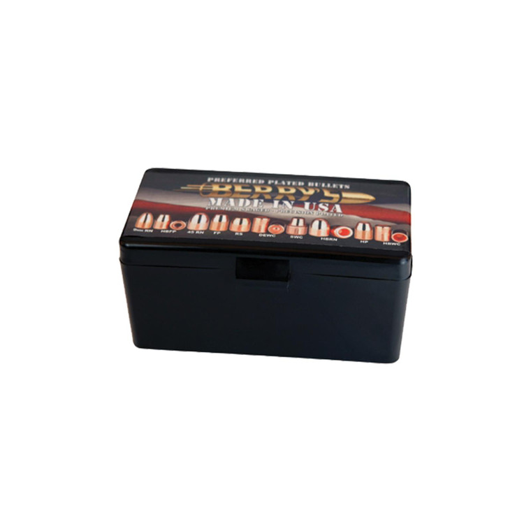 Berry's Preferred Plated Pistol Bullets .45 cal .452" 230 gr RN 500/ct - 216