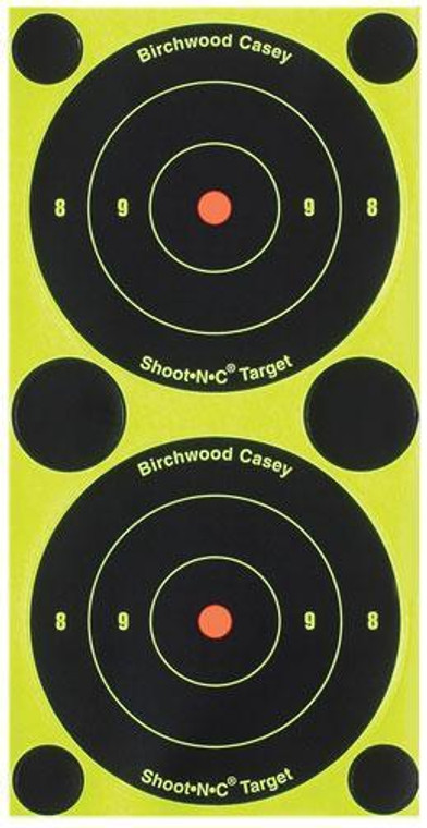 Birchwood Casey Shoot-N-C 3" Bull's Eye Targets - BC-34315 Birchwood Casey Shoot-N-C 3" Bull's Eye Targets - BC-34315